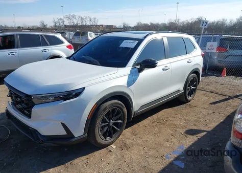 2025 Honda Cr-V Hybrid Sport-L from USA, damaged, VIN 7FARS5H87SE001731